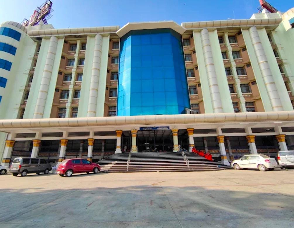 Vishnu Nivasam Tirupati guest house building and rooms